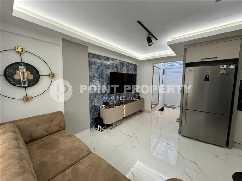 Стильная квартира с дизайнерским ремонтом в 100 метрах от знаменитого пляжа Клеопатры, в центре Аланьи-id-7679-фото-6