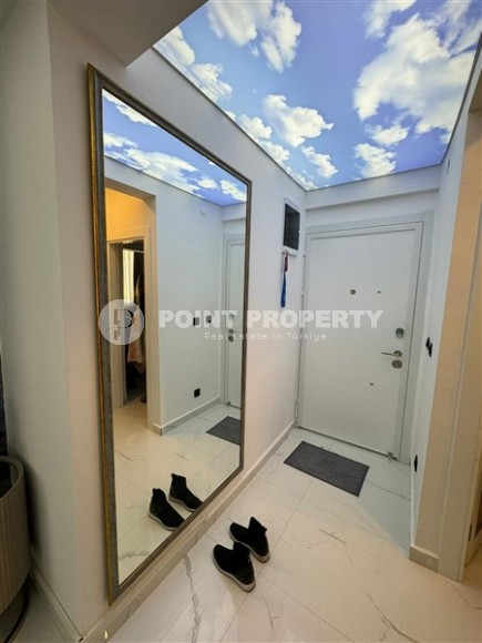 Стильная квартира с дизайнерским ремонтом в 100 метрах от знаменитого пляжа Клеопатры, в центре Аланьи-id-7679-фото-11