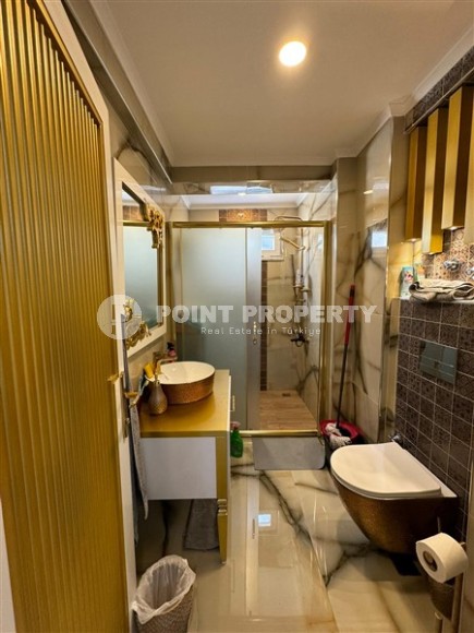 Стильная квартира с дизайнерским ремонтом в 100 метрах от знаменитого пляжа Клеопатры, в центре Аланьи-id-7679-фото-12