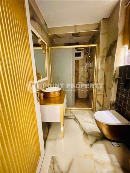 Стильная квартира с дизайнерским ремонтом в 100 метрах от знаменитого пляжа Клеопатры, в центре Аланьи-id-7679-фото-13