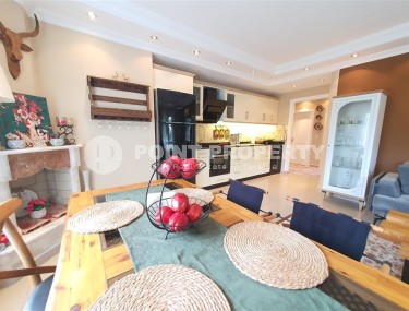 Современная квартира 2+1 с собственным садом, в престижном районе Аланьи - Тепе-id-7682-фото-5