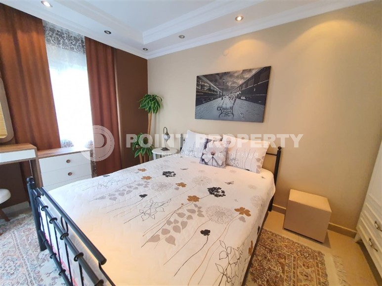 Современная квартира 2+1 с собственным садом, в престижном районе Аланьи - Тепе-id-7682-фото-7