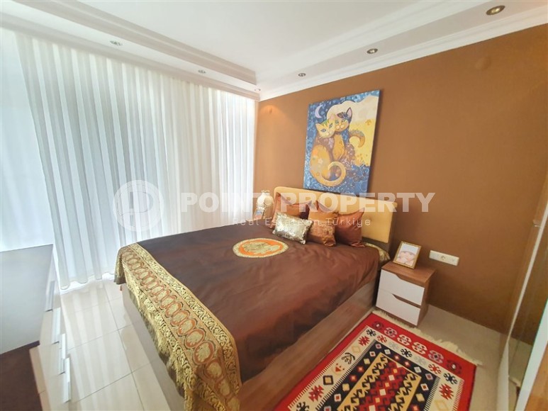 Современная квартира 2+1 с собственным садом, в престижном районе Аланьи - Тепе-id-7682-фото-8