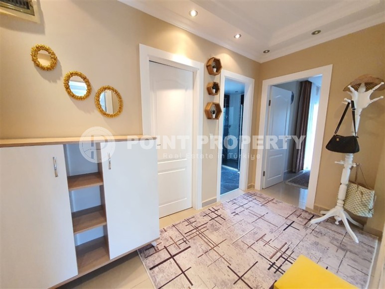 Современная квартира 2+1 с собственным садом, в престижном районе Аланьи - Тепе-id-7682-фото-10