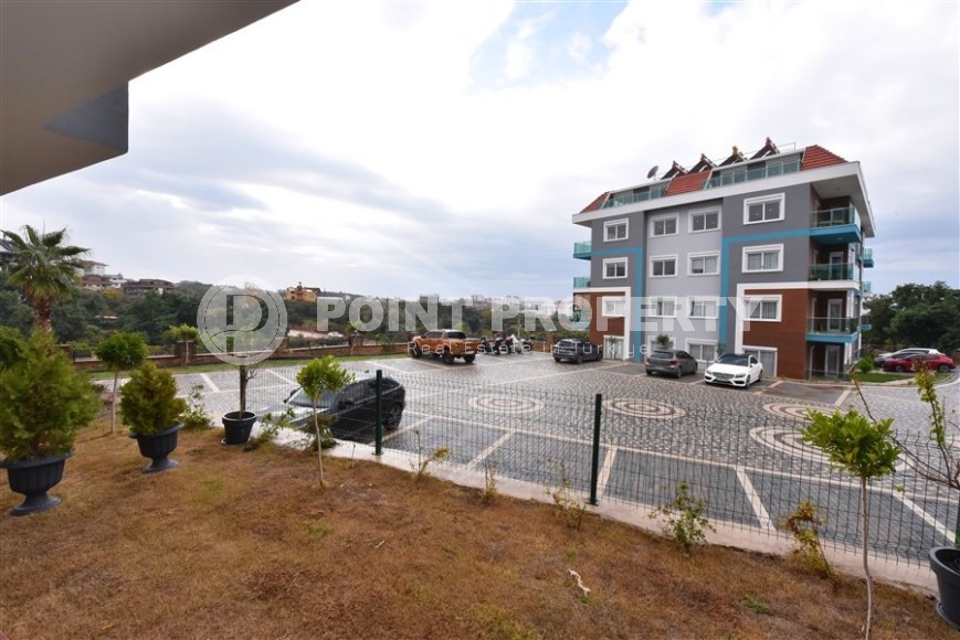 Квартира 1+1 с выходом на просторную лужайку, в перспективном районе Аланьи - Верхняя Оба-id-7692-фото-13