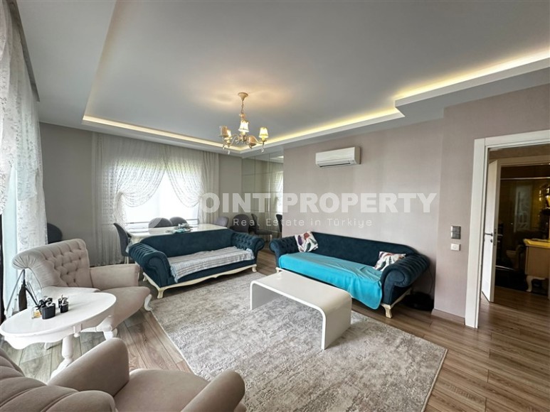 Комфортабельная двухуровневая квартира с видом на зеленый сад и горы, в популярном районе Аланьи - Нижняя Оба-id-7693-фото-2