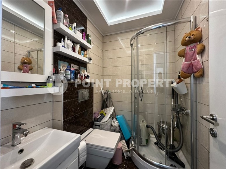 Комфортабельная двухуровневая квартира с видом на зеленый сад и горы, в популярном районе Аланьи - Нижняя Оба-id-7693-фото-15