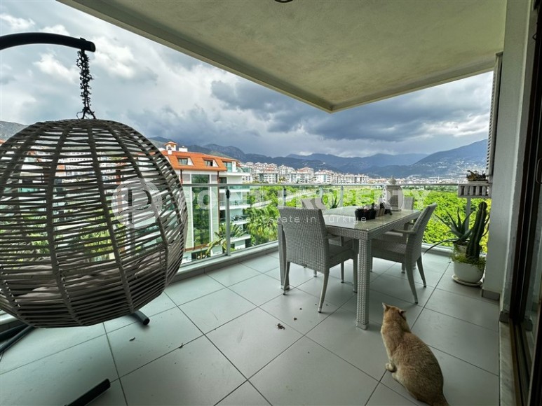 Комфортабельная двухуровневая квартира с видом на зеленый сад и горы, в популярном районе Аланьи - Нижняя Оба-id-7693-фото-16