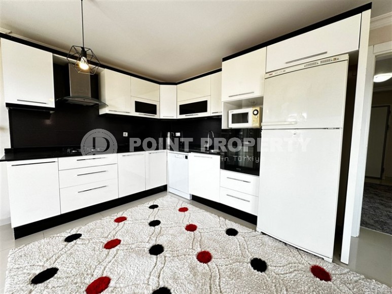 Панорамная двухуровневая квартира с видом на море и горы, в живописном районе Аланьи - Тосмур-id-7694-фото-4