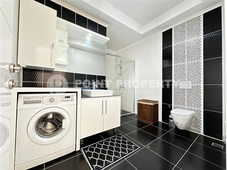 Панорамная двухуровневая квартира с видом на море и горы, в живописном районе Аланьи - Тосмур-id-7694-фото-12