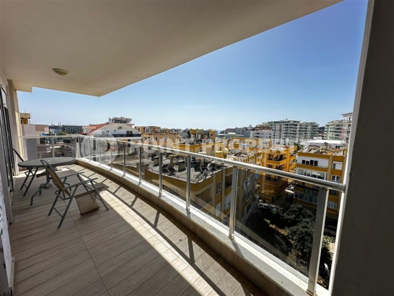 Панорамная двухуровневая квартира с видом на море и горы, в живописном районе Аланьи - Тосмур-id-7694-фото-15