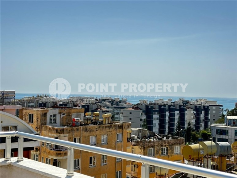 Панорамная двухуровневая квартира с видом на море и горы, в живописном районе Аланьи - Тосмур-id-7694-фото-21