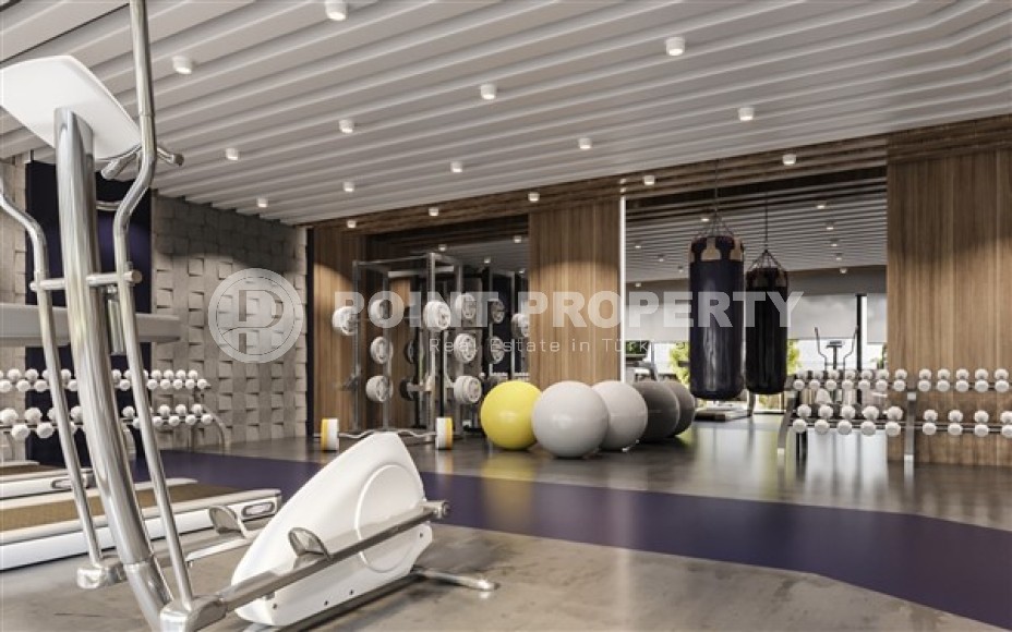 Small 1+1 apartment in a residential complex under construction, in the European region of Alanya - Lower Oba-id-7696-photo-2