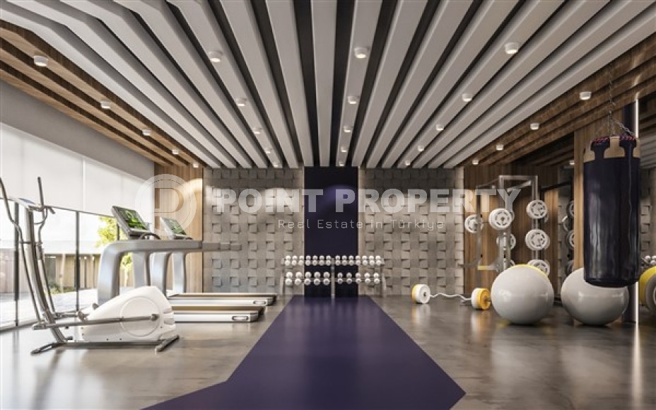 Small 1+1 apartment in a residential complex under construction, in the European region of Alanya - Lower Oba-id-7696-photo-3