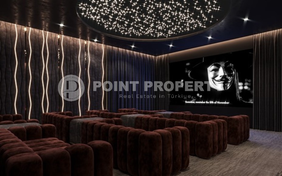 Small 1+1 apartment in a residential complex under construction, in the European region of Alanya - Lower Oba-id-7696-photo-7