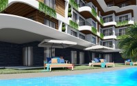 Small 1+1 apartment in a residential complex under construction, in the European region of Alanya - Lower Oba-id-7696-photo-8