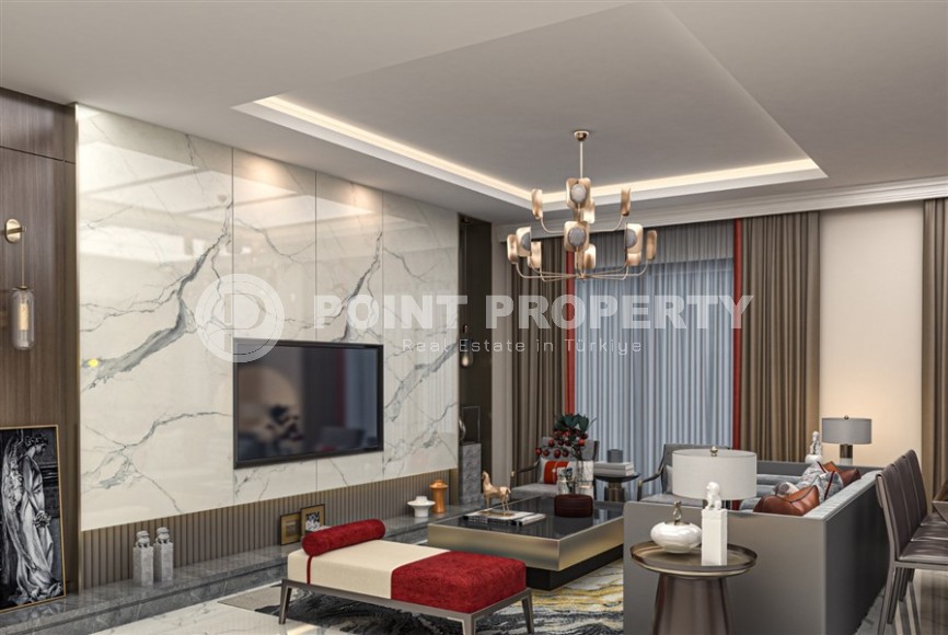 Apartment 1+1 with fine finishing 500 meters from the sea, in a promising area of Alanya - Avsallar-id-7697-photo-3