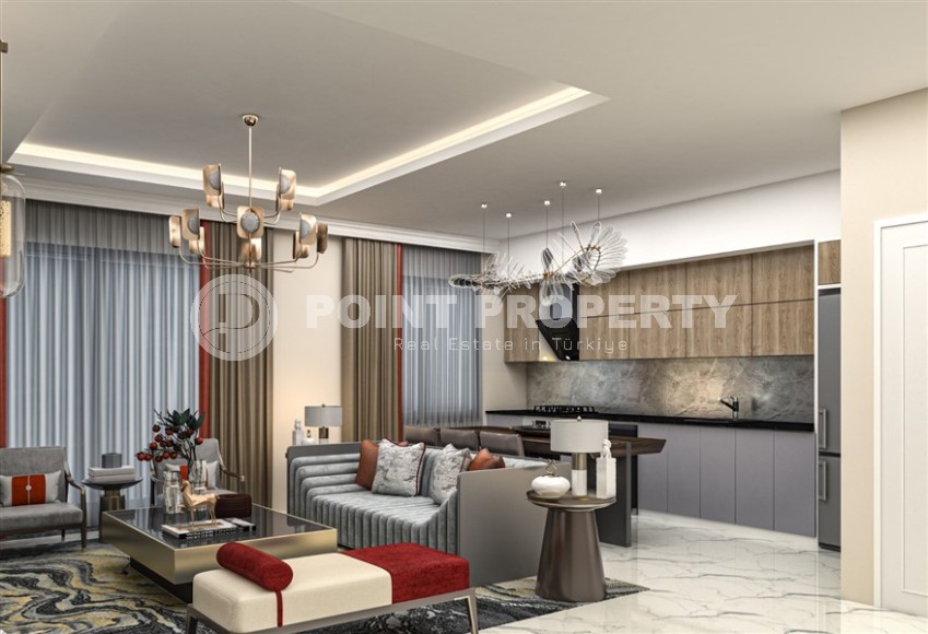 Apartment 1+1 with fine finishing 500 meters from the sea, in a promising area of Alanya - Avsallar-id-7697-photo-4