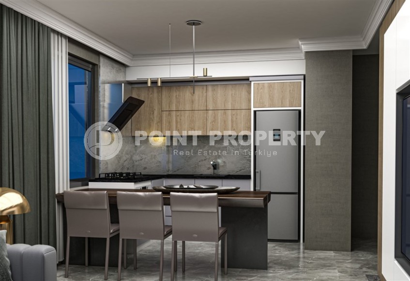 Apartment 1+1 with fine finishing 500 meters from the sea, in a promising area of Alanya - Avsallar-id-7697-photo-5