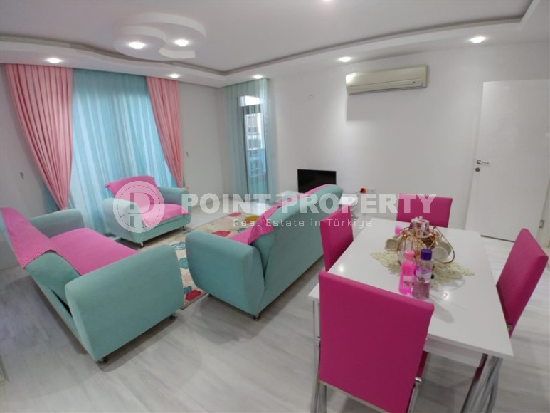 Comfortable apartment 1+1, with a total area of 70 m2, in the center of the prestigious area of Alanya - Kestel-id-7704-photo-1