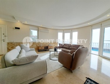 Атмосферная вилла с панорамным видом на море и горы, в живописном, экологически чистом районе Аланьи - Каргыджак-id-7705-фото-3