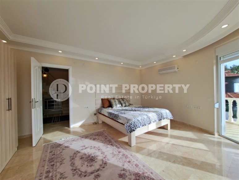 Атмосферная вилла с панорамным видом на море и горы, в живописном, экологически чистом районе Аланьи - Каргыджак-id-7705-фото-9