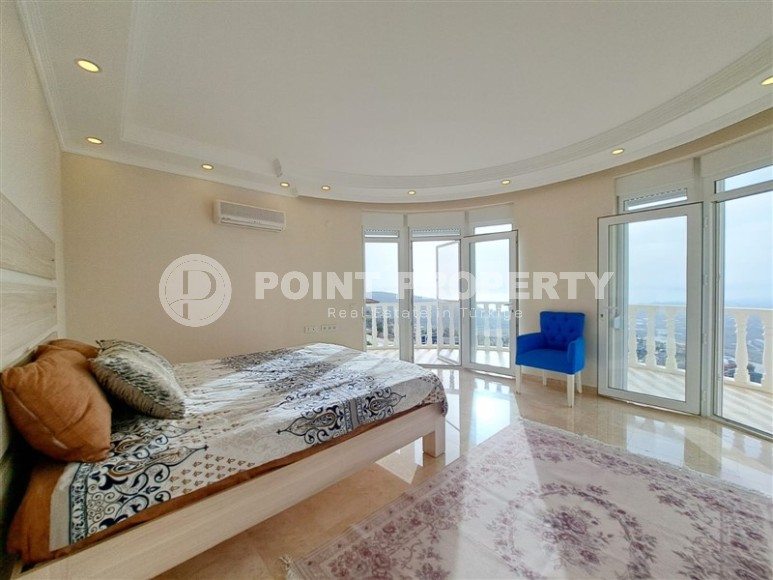 Атмосферная вилла с панорамным видом на море и горы, в живописном, экологически чистом районе Аланьи - Каргыджак-id-7705-фото-10