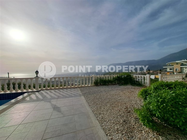 Атмосферная вилла с панорамным видом на море и горы, в живописном, экологически чистом районе Аланьи - Каргыджак-id-7705-фото-22