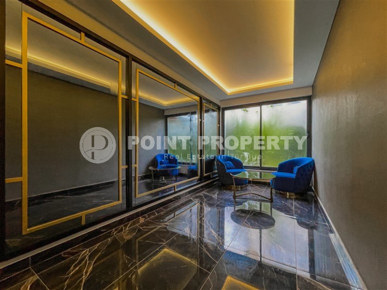 Готова к проживанию квартира 1+1 на 1-м этаже в современной резиденции с отельной инфраструктурой-id-7708-фото-11