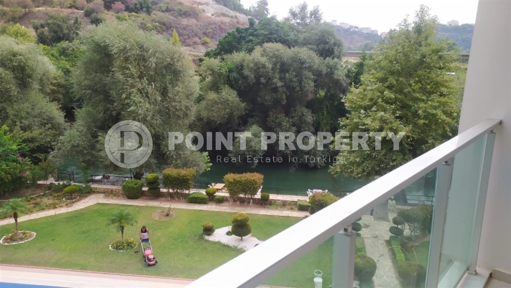 Комфортабельная квартира с видом на зеленый сад и горную реку, в престижном районе Аланьи - Кестель-id-7714-фото-10