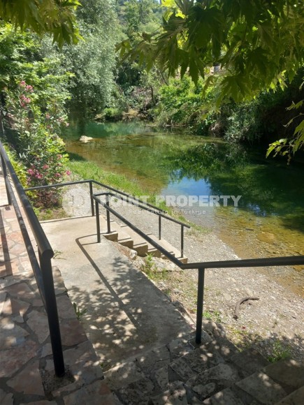 Комфортабельная квартира с видом на зеленый сад и горную реку, в престижном районе Аланьи - Кестель-id-7714-фото-13