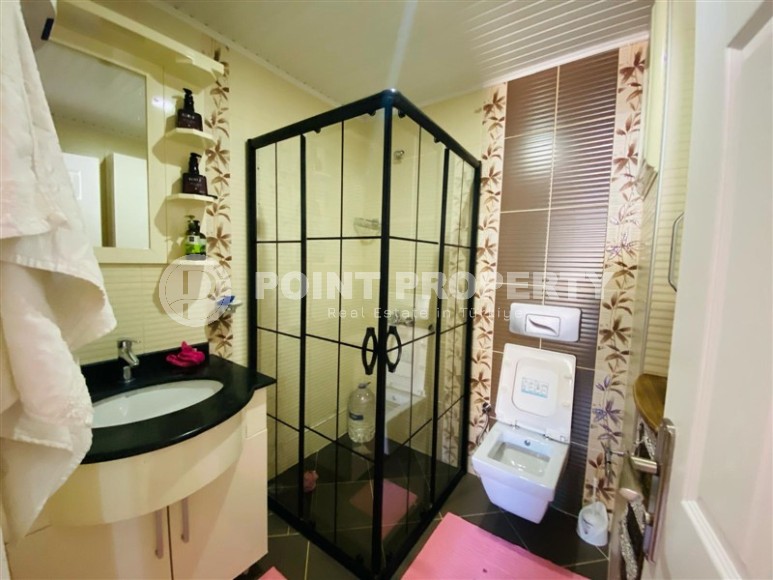 Просторная двухуровневая квартира с видом на горы, с возможностью получения гражданства Турции-id-7721-фото-9