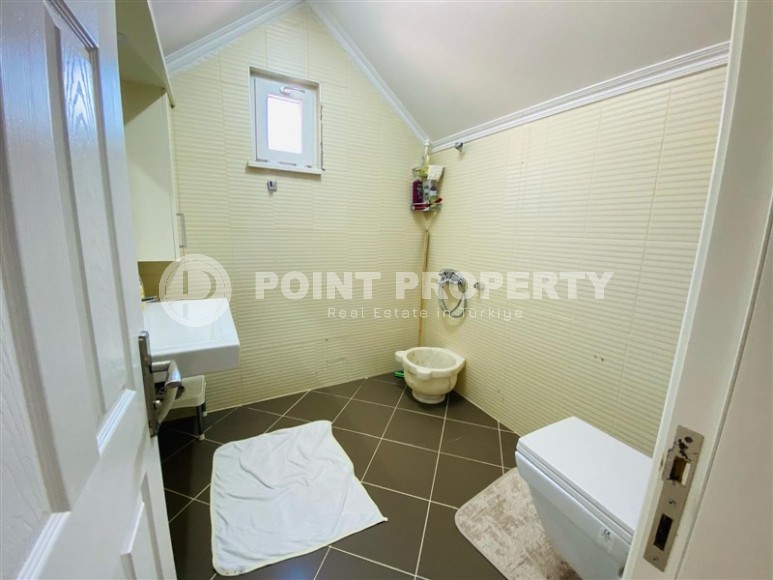 Просторная двухуровневая квартира с видом на горы, с возможностью получения гражданства Турции-id-7721-фото-11