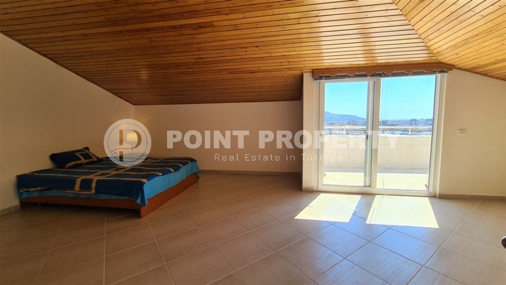 Светлая, атмосферная квартира 4+1 на 4-м этаже с мансардой, в престижном районе Аланьи - Хасбахче-id-7723-фото-7