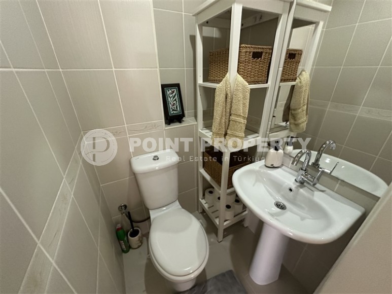 Готовая к проживанию квартира 2+1 в 700 метрах от моря, в нескольких минутах ходьбы от центра Аланья-id-7725-фото-8