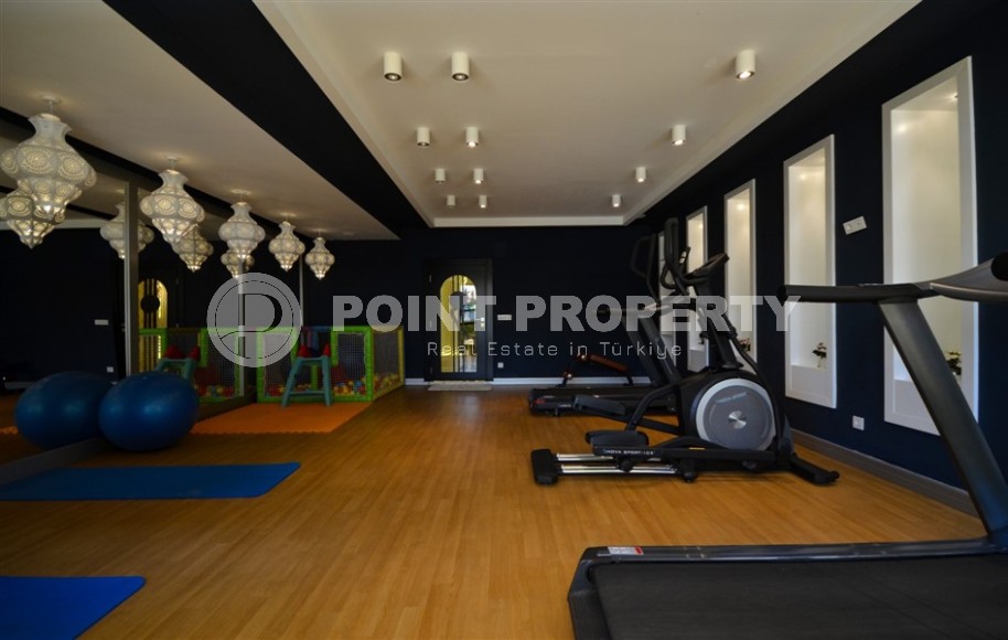 Large two-level apartment 5+1, with a total area of 395 m2, in the prestigious area of Alanya - Hasbahce-id-7730-photo-24