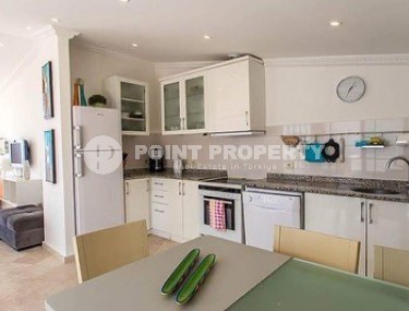 Двухуровневая квартира 2+1 с панорамным видом на море и гору Кале, в десяти минутах ходьбы от центра Аланьи-id-7731-фото-3