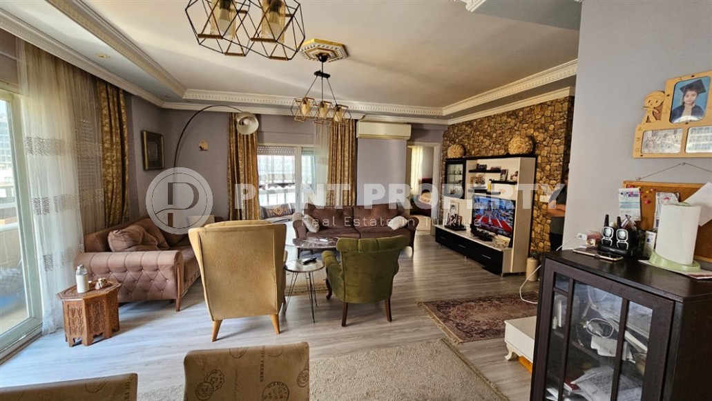 Благоустроенная меблированная квартира в 500 метрах от моря, в центре современного района Аланьи - Махмутлар-id-7732-фото-2