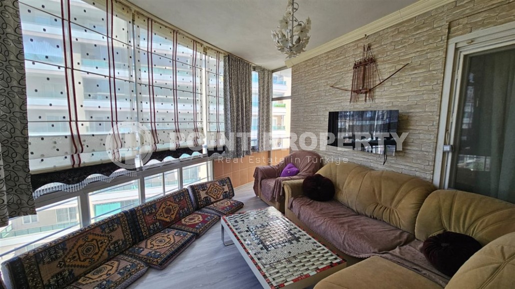 Благоустроенная меблированная квартира в 500 метрах от моря, в центре современного района Аланьи - Махмутлар-id-7732-фото-11