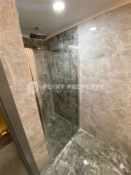 New two-level 3+1 apartment in an elite residential complex with a “city within a city” infrastructure, in a quiet area of Alanya - Kargicak-id-7733-photo-12