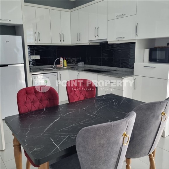 Modern 2+1 apartment with comfortable furniture and all necessary appliances, 200 meters from the sea-id-7734-photo-3