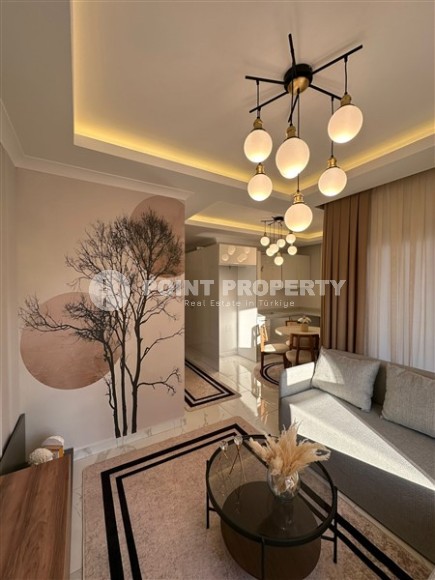 Стильная квартира 1+1, общей площадью 48 м2, на 2-м этаже в новой резиденции, введенной в эксплуатацию в 2023 году Описание:-id-7735-фото-2