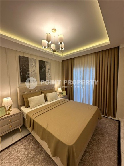 Стильная квартира 1+1, общей площадью 48 м2, на 2-м этаже в новой резиденции, введенной в эксплуатацию в 2023 году Описание:-id-7735-фото-4