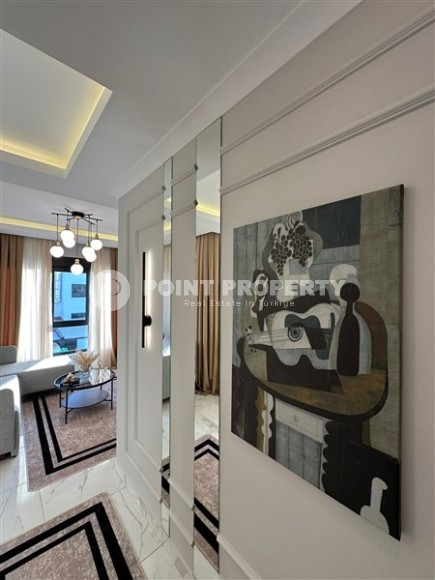 Стильная квартира 1+1, общей площадью 48 м2, на 2-м этаже в новой резиденции, введенной в эксплуатацию в 2023 году Описание:-id-7735-фото-5