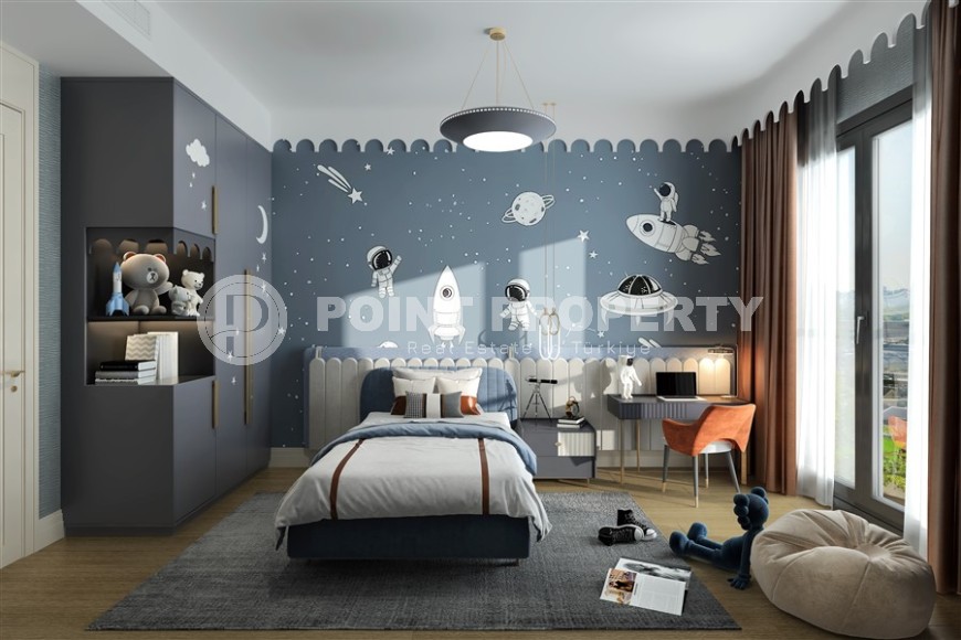 New investment project in a popular area of Istanbul - Besiktas - an elite residential complex with luxurious internal infrastructure-id-7737-photo-7