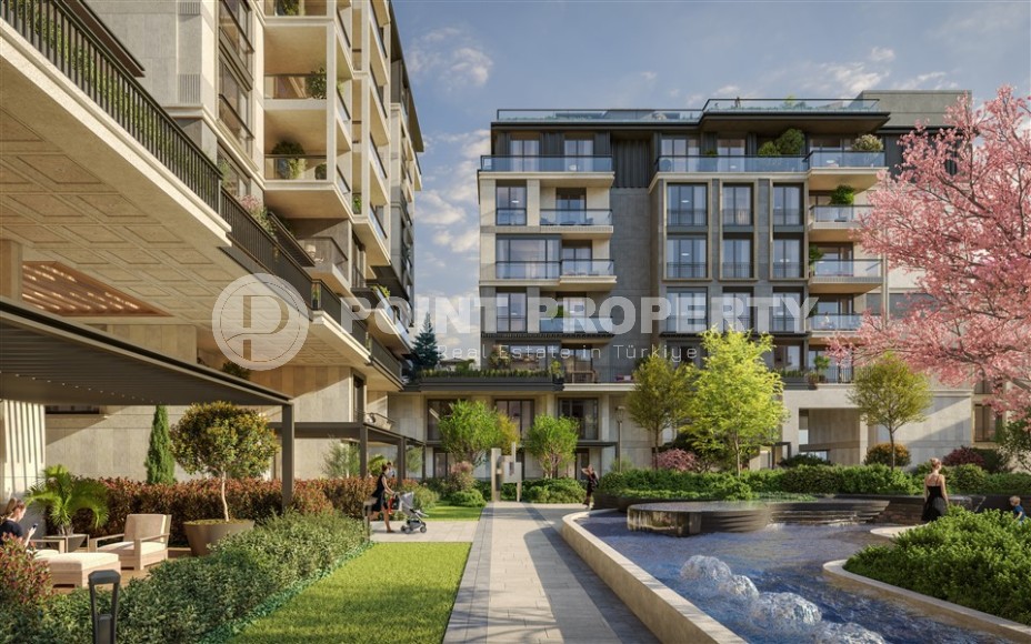 New investment project in a popular area of Istanbul - Besiktas - an elite residential complex with luxurious internal infrastructure-id-7737-photo-12