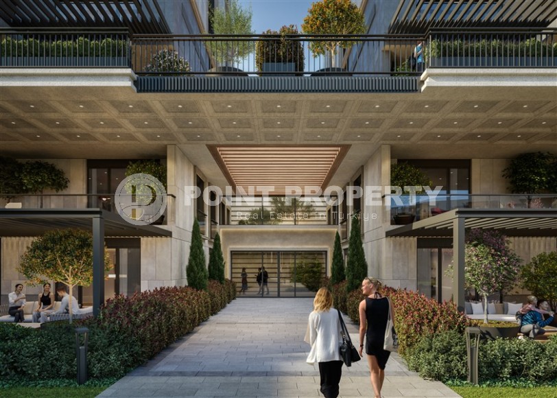 New investment project in a popular area of Istanbul - Besiktas - an elite residential complex with luxurious internal infrastructure-id-7737-photo-15