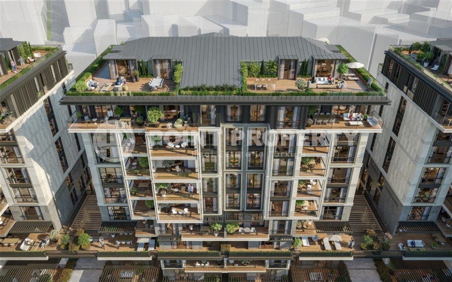 New investment project in a popular area of Istanbul - Besiktas - an elite residential complex with luxurious internal infrastructure-id-7737-photo-20