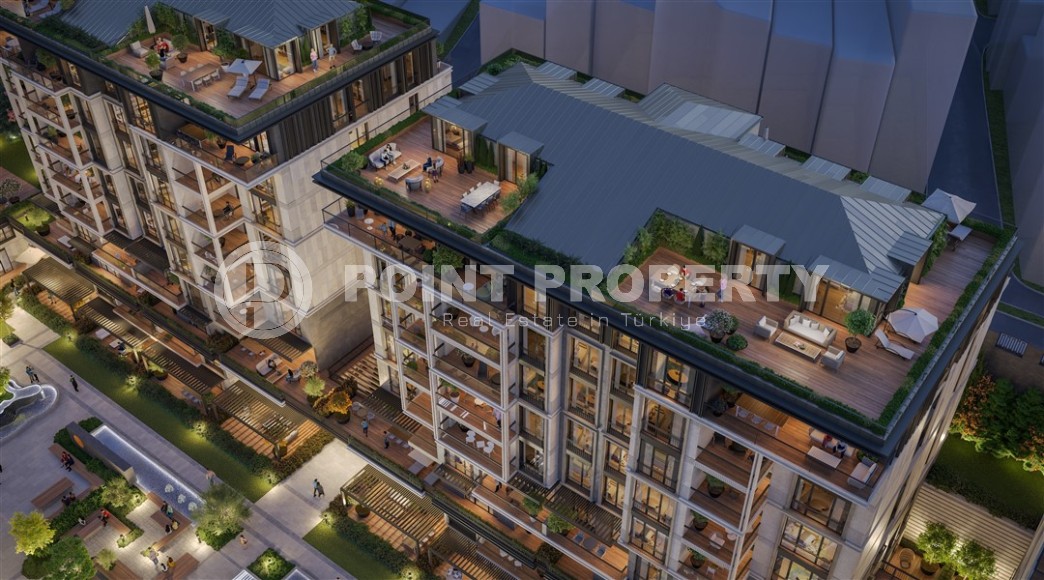 New investment project in a popular area of Istanbul - Besiktas - an elite residential complex with luxurious internal infrastructure-id-7737-photo-22