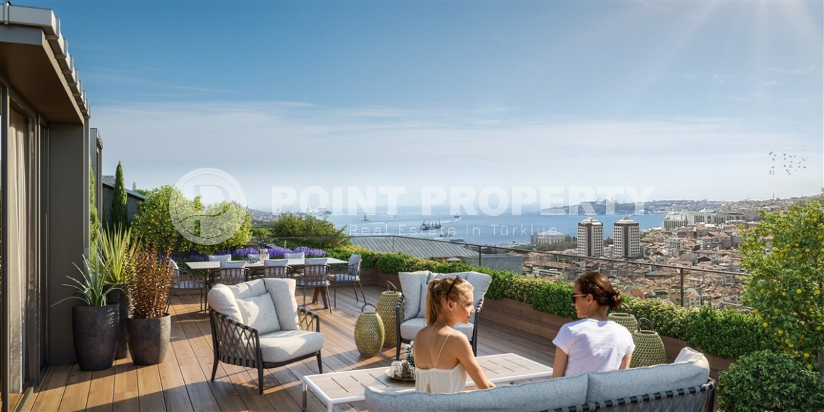 New investment project in a popular area of Istanbul - Besiktas - an elite residential complex with luxurious internal infrastructure-id-7737-photo-25